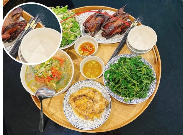 Màn khoe mâm cơm sống ảo của vợ shark Bình bất ngờ bị CDM "soi"