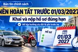 Nếu đang có ý định mua ô tô, xe máy cũ, nên mua ngay trước ngày 1/3/2027