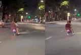 Thiếu niên sinh năm 2015 lạng lách bằng xe đạp điện, camera AI hỗ trợ xác minh