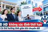 Lao động hợp đồng không xác định thời hạn có được tinh giản biên chế không?