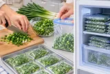Mua nhiều hành lá đừng vội cho thẳng vào tủ lạnh, làm thêm bước này hành tươi lâu tới cả tháng