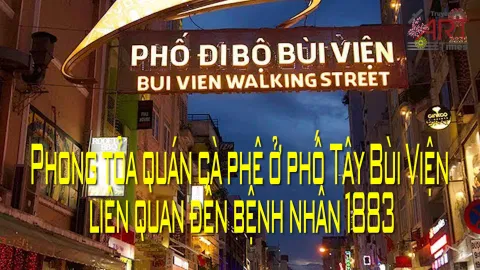 Phong tỏa quán cà phê ở phố Tây Bùi Viện, cách ly 4 người liên quan đến bệnh nhân phòng công chứng ở Hà Nội