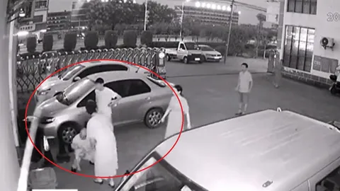 Video: Người đàn ông cứu sống bé trai rơi khỏi tầng 4 một cách ngoạn mục
