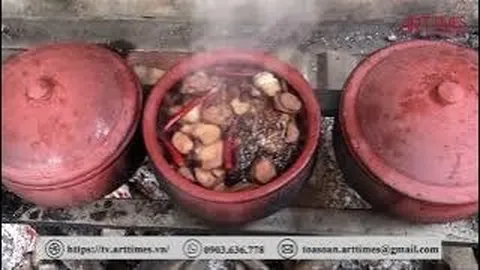 Làng “cá hun khói” vào vụ Tết