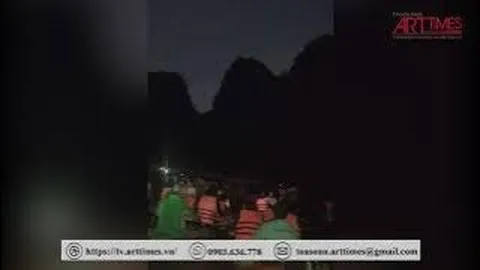 Sự thật vụ du khách nửa đêm vẫn mắc kẹt ở Tràng An