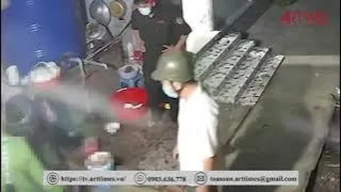 Tạm đình chỉ công tác đại úy công an đá vào người đàn ông say rượu