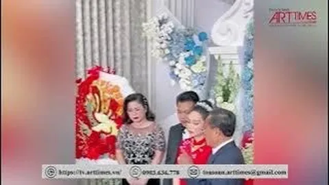Choáng với đám cưới ngập của hồi môn của cô dâu chú rể Bình Dương: 30 sổ đỏ, 230 cây vàng lóa cả mắt