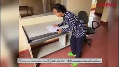 Đau lòng hình ảnh mẹ già còng lưng đạp xe 20km đến tòa xét xử con trai