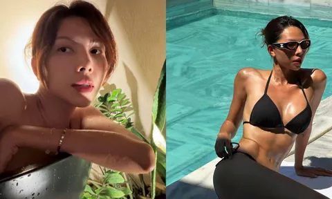 Clip: Siêu mẫu Minh Triệu khoe vóc dáng cực phẩm với bikini