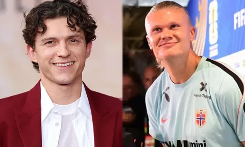 Sau màn “bơ đẹp” Người Nhện, Haaland bất ngờ nhận lời hẹn ăn tối của Tom Holland