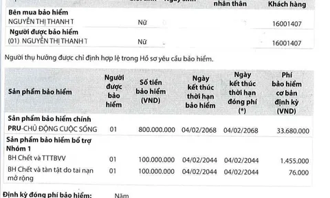 Bảo hiểm Prudential cố tình gây khó dễ cho khách hàng?