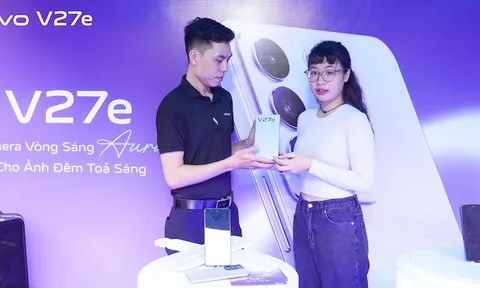 vivo V27e được đón nhận nồng nhiệt trong ngày đầu mở bán
