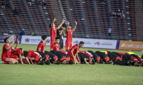 Indonesia bất ngờ bị hiểu lầm sau 'hành động lạ' tại SEA Games
