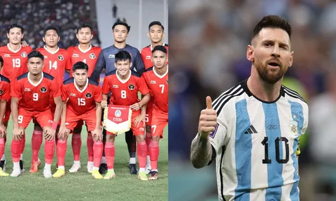 Liên đoàn bóng đá Indonesia tung "chiêu" để Messi phải đá giao hữu