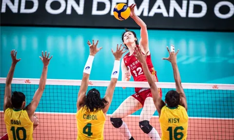 Link xem trực tiếp bóng chuyền nữ VNL 2023 ngày 31/5: Trung Quốc vs Brazil