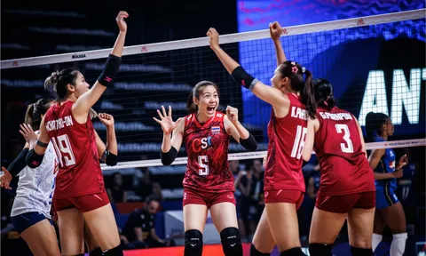 Trực tiếp bóng chuyền nữ thế giới VNL 2023: Thái Lan vs Canada, 18h00 ngày 1/6