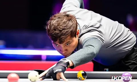 Trực tiếp bi-a UK Open 2023: 3 cơ thủ Việt Nam đụng độ thứ dữ