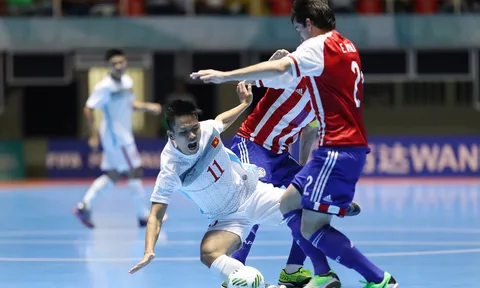 ĐT Futsal Việt Nam thua đáng tiếc ĐT đến từ Nam Mỹ