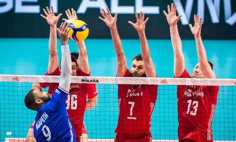 Link xem trực tiếp bóng chuyền nam VNL 2023 ngày 7/6: Pháp vs Ba Lan