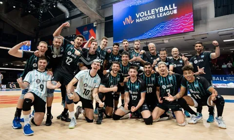 Argentina tạo địa chấn khiến ĐKVĐ bóng chuyền nam thế giới 'thua không gỡ'