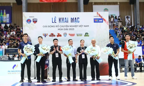 Chính thức khai mạc giải bóng rổ chuyên nghiệp Việt Nam - VBA 2023