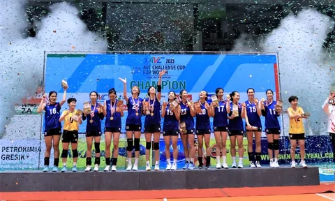 Trao thưởng cá nhân và đồng đội Challenger Cup châu Á 2023: Việt Nam vô địch