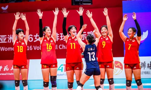 Chung kết bóng chuyền nữ U16 châu Á 2023: Nhật Bản đấu khủng long Trung Quốc