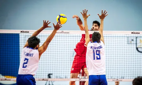 Bóng chuyền nam Iran 'nhấn chìm' Thái Lan ở trận ra quân U21 thế giới