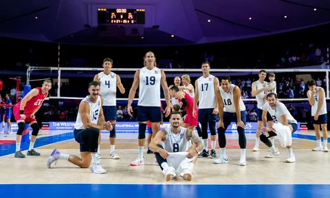 Lịch thi đấu bóng chuyền nam VNL 2023 ngày 10/7: Mỹ vs Bulgaria