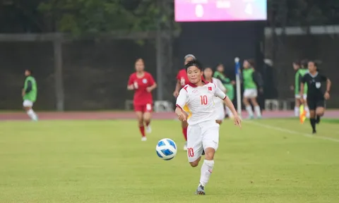 Tiền đạo U19 nữ Việt Nam có cơ hội ẵm giải "Vua phá lưới" U19 Đông Nam Á