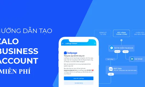 Cách đăng ký tài khoản Zalo Business miễn phí: Quá nhiều tính năng nâng cấp, giá mà biết sớm hơn