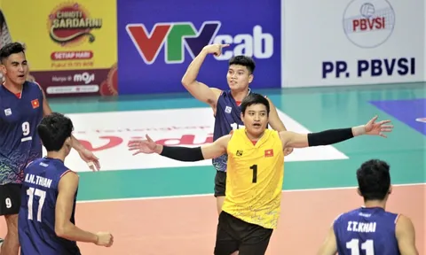 Lịch thi đấu bóng chuyền nam SEA V.League ngày 22/7: Việt Nam vs Inodnesia