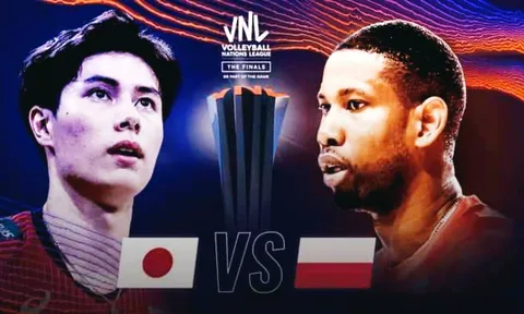 Trực tiếp bán kết bóng chuyền nam VNL: Nhật Bản vs Ba Lan, 22h00 ngày 22/7