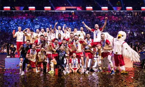 Trao thưởng cá nhân và đồng đội giải bóng chuyền nữ VNL 2023: Ba Lan vô địch