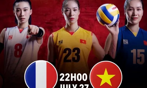 Tứ kết bóng chuyền nữ FIVB Challenger Cup 2023: Việt Nam đọ sức Pháp