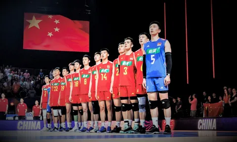 Đội tuyển bóng chuyền nam Trung Quốc rớt hạng tại VNL 2023