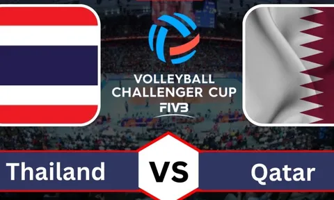 Link xem trực tiếp bóng chuyền nam FIVB Challenger Cup 2023 ngày 28/7: Thái Lan vs Qatar