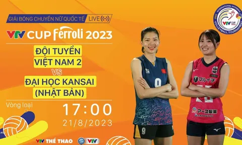 Trực tiếp bóng chuyền nữ VTV Cup: Việt Nam (2) vs Nhật Bản, 17h00 ngày 21/8