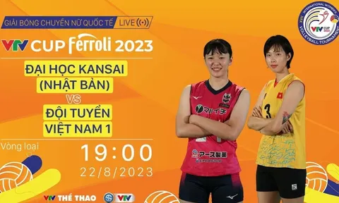 Trực tiếp bóng chuyền nữ VTV Cup: Việt Nam (1) vs Nhật Bản, 19h00 ngày 22/8