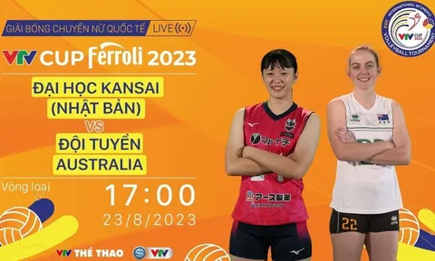 Trực tiếp bóng chuyền nữ VTV Cup: Nhật Bản vs Australia, 17h00 ngày 23/8
