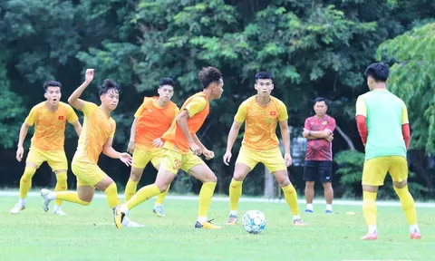 U23 Việt Nam rèn một kỹ năng để vô hiệu hóa 'bài tủ' của U23 Indonesia