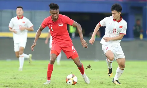 HLV Singapore tự tin gây bất ngờ trước U23 Việt Nam