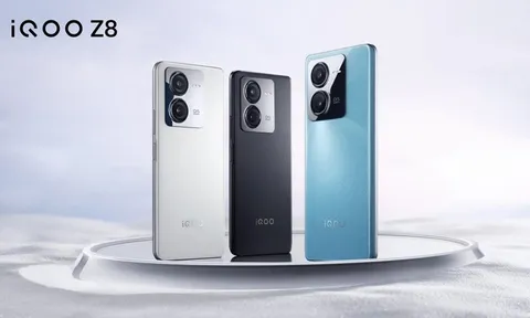 iQOO Z8 5G ra mắt: Camera chính 64MP, màn xịn như iPhone 14 Pro Max, giá rẻ bằng 1/3 Galaxy S23