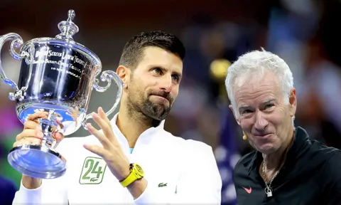 Huyền thoại John McEnroe nói lời hoa mỹ về sự vĩ đại của Novak Djokovic