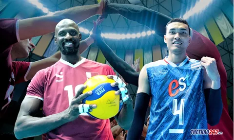 Bóng chuyền nam Thái Lan đụng độ 'cơn ác mộng' Qatar tại ASIAD 19