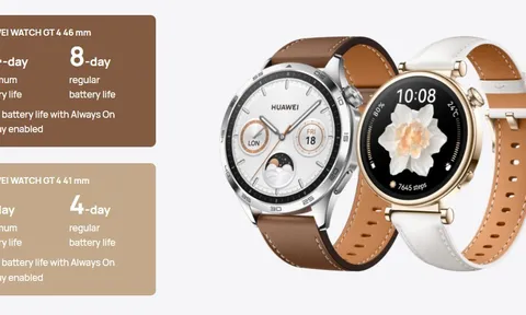 Kỳ phùng địch thủ của Galaxy Watch6 ra mắt: Thiết kế đẹp, màn hình lớn, pin trâu, giá 6.4 triệu