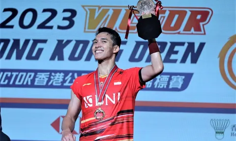 Jonatan Christie 'thiết lập lịch sử' cho Indonesia trước ngày bảo vệ HCV ASIAD