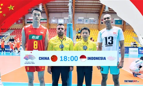 Trực tiếp bóng chuyền ASIAD 19 Indonesia vs Trung Quốc, 18h00 ngày 22/9