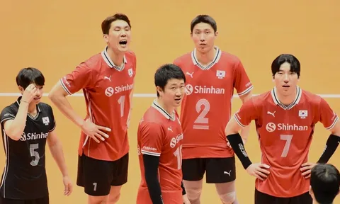 Cú sốc 57 năm, bóng chuyền nam Hàn Quốc lần đầu 'về tay trắng' ở ASIAD