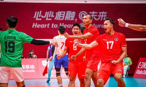 Trực tiếp bóng chuyền ASIAD: Indonesia vs Kazakhstan, 13h30 ngày 25/9